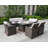 9 - Person Patio Conversation Set with Cushions