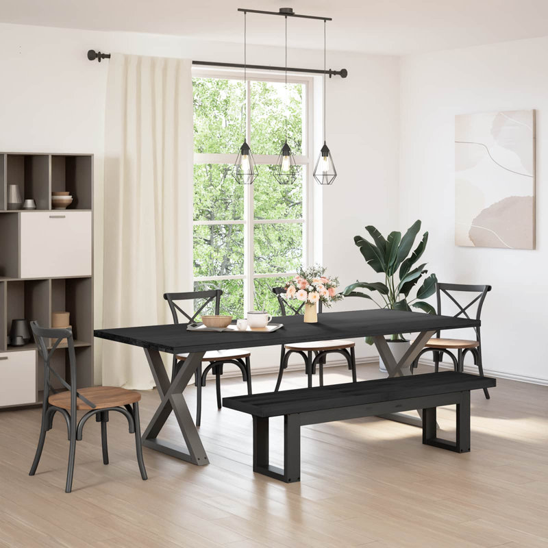 Solid Wood Bench