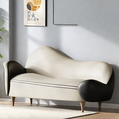 Fauteuil inclinable léger en similicuir de luxe