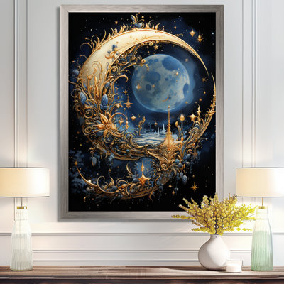 Art de l'Islam, croissant de lune II - Art mural