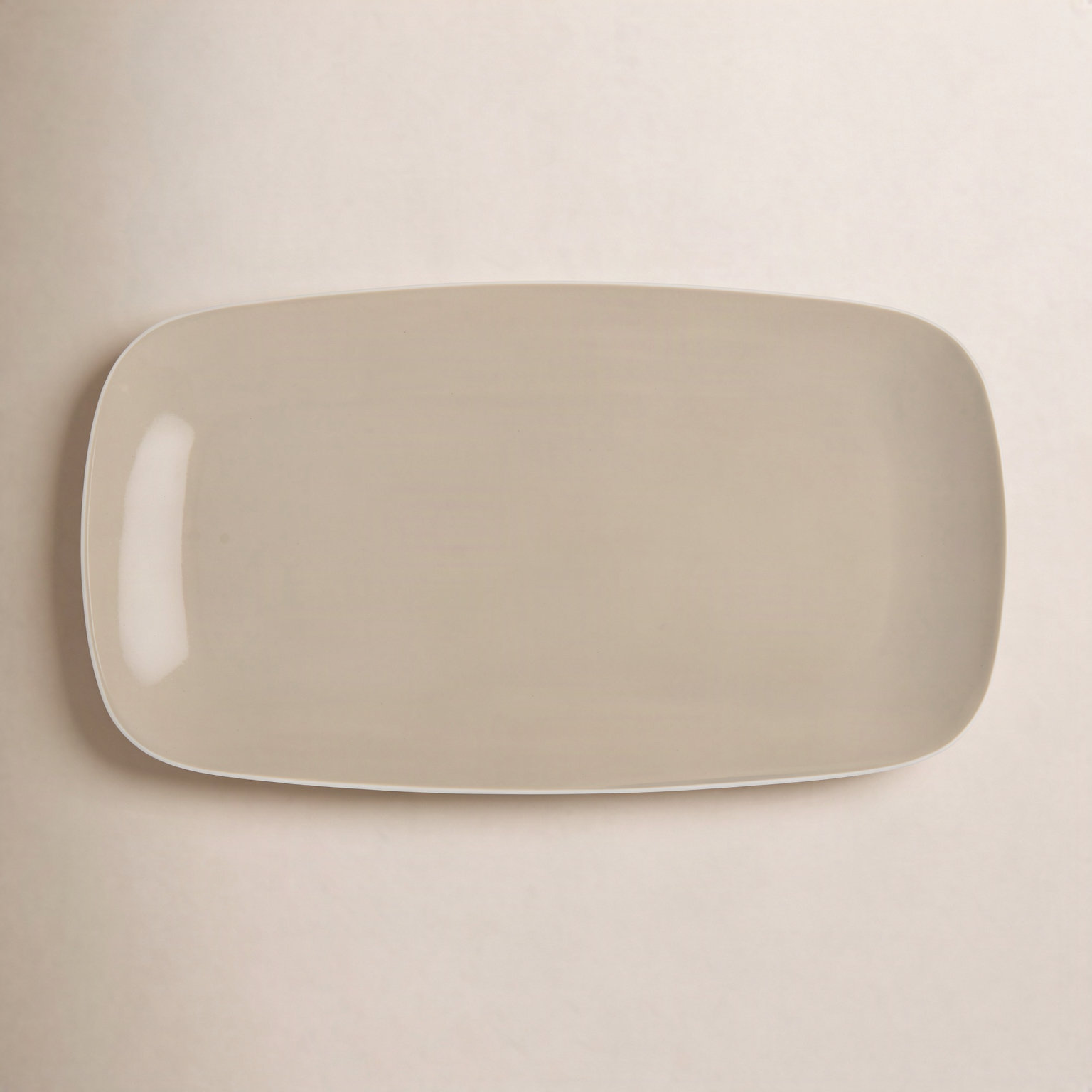 Pop Rectangular Platter, Slate