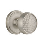 Classic Rosette with Craftsman Door Knob