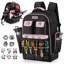 Tool Backpack 56 Pockets Tear-resistant Jobsite Backpack for Electrician
