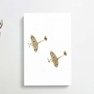 RAF Spitfire Planes - Wrapped Canvas
