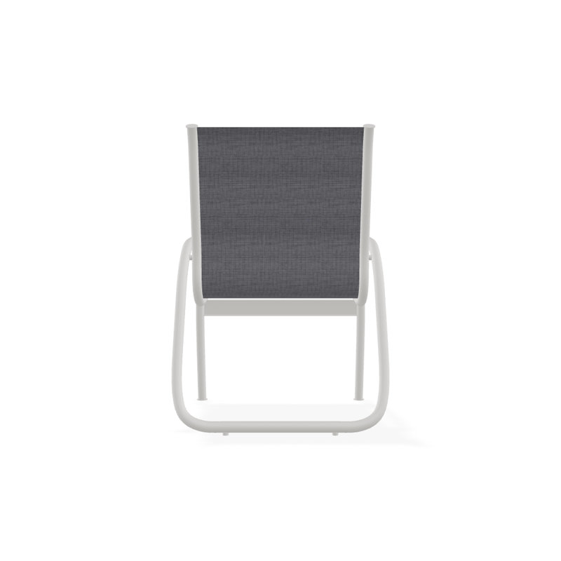 Fauteuil de patio Gardenella, Neige texturée, Étain Augustine