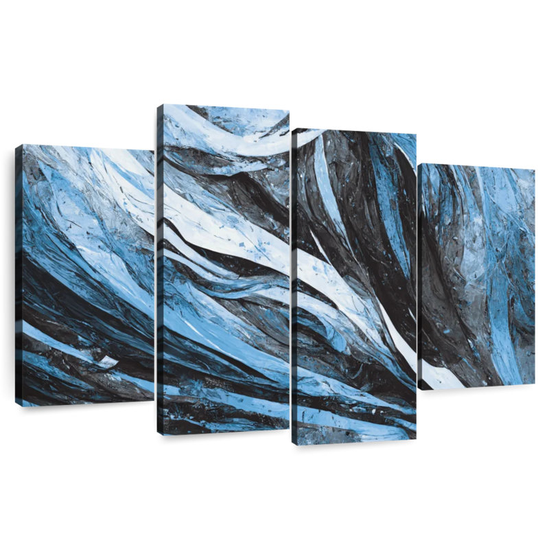 Avery Abstract Blue Breeze
