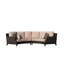 Casssara 2 Piece Curved Wicker Sectional-851195089-851195088
