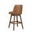 Bolivar Transitional Swivel Rubberwood Counter Or Bar Height Barstool With Faux Leather Seat-1509088733-1509088711