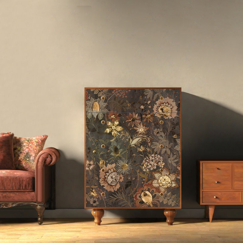 Armoire de rangement rétro