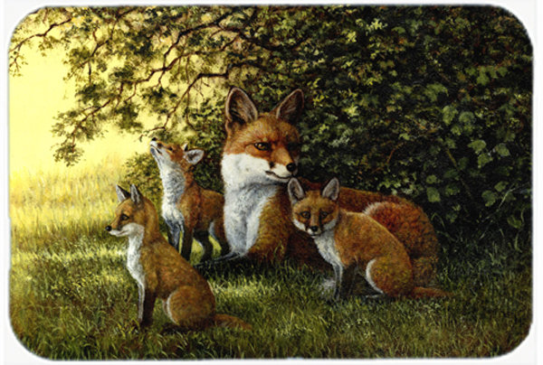 Planche à découper sous l’arbre caroline trésors foxes