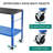 35'' H X 36'' W X 18'' D Welding Table, Adjustable Height Workbench with Shelf