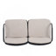 Causeuse d'extérieur en PP Luna, structure avec coussin Luna-806852122-806852123
