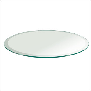 1/4" Thick Bevel Polished Table Top