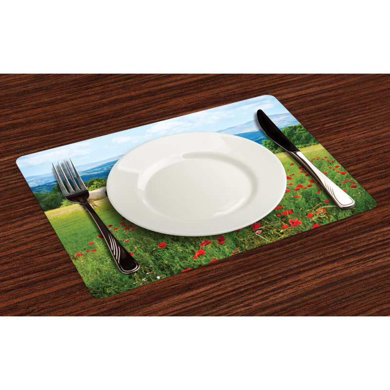 Ashton-Jaxen Horses Landscape Rural Scene Placemat