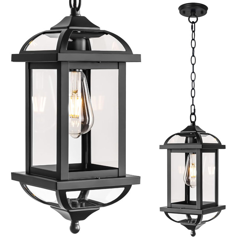 Luminaire suspendu d'extérieur câblé 16,1 po