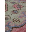 Tapis unique rose / taupe / vert 4 pi 9 po x 12 pi 10 po Sille