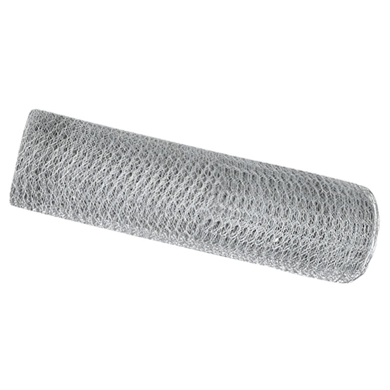 Vidaxl Hexagon Fence Galvanised Steel, Silver, 40cm H x 1000cm W