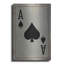 «Ace of Spades» par Cindy Jacobs, art mural en métal-1355629363