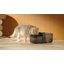 3.5L/118oz Wireless Filterless Cat Water Fountain Separate Clean and Dirty Water Pet Fountain with Stainless Steel Bowl-137903692