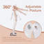 Mannequin homme 67 po Kinfant sans tête - Mannequin grand corps entier avec base en métal stable, bras / torse / pieds détachables - couture / couture / présentation de fenêtre / photographie