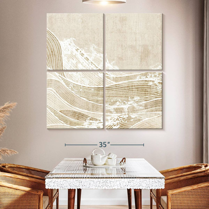 Avery Tidal Waves I, 50" H x 50" W
