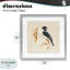 Impression subtile de mésange aquarelle sous verre, conception de Diannart-1822851407-1822851402
