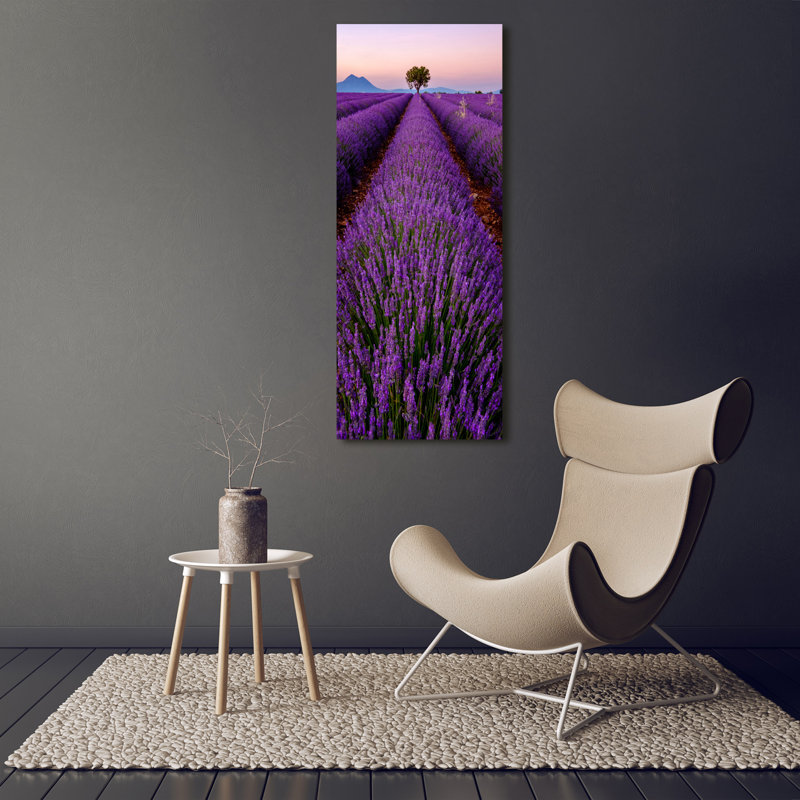 Lavender Field - Wrapped Canvas Print