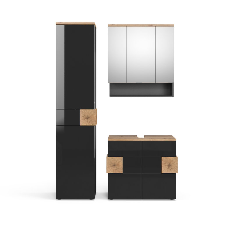 Bornhoft 3 Pieces Bathroom Furniture Suite