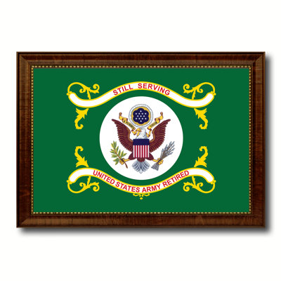 " US Army Retired Military Flag "