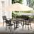 5 Pieces Outdoor Patio Dining Set-390891092