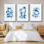 «Blue Breeze I», ensemble de 3 reproductions de photos sur toiles-97757349-97757352