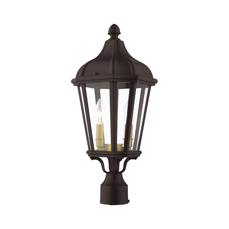 Anguel Transparent Lantern Head, Bronze