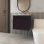 Coiffeuse Wengue avec 2 portes-117825045
