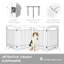 Barrière pour animaux 4 panneaux Noriega-1073548999
