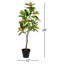 29'' Faux Orange Tree in Pot