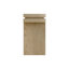 Console très large de 66 po en chêne vieilli, placage de bois véritable, pour vestibule, couloir et bureau, table plaquée avec rangement intelligent, finition chêne, couloir, vestibule sous la table