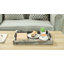 Plateau de service de repose-pieds en bois massif de 20 po Kennell