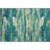 Premium Machine Washable Prisco Emerald Rug