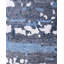 Overdyed One-of-a-Kind Rectangle 8'1" X 10'1" Hand Knotted Area Rug