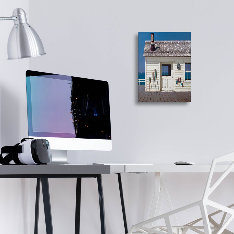 «Beach House 2» par Zhen-Huan Lu, H 16 po x l 12 po x P 0,13 po