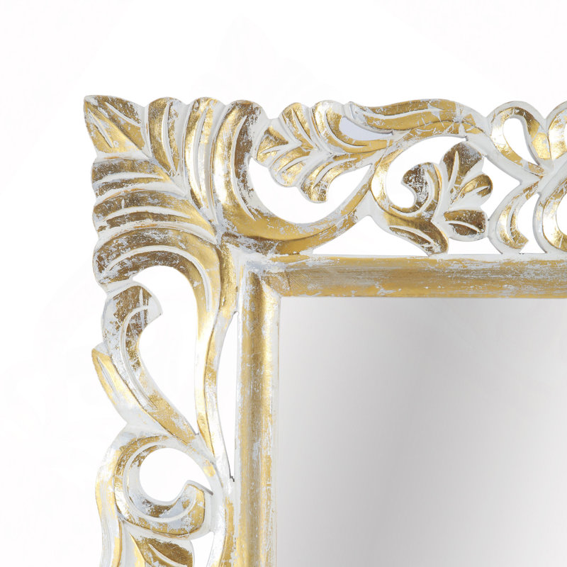 Miroir rectangulaire sculpté