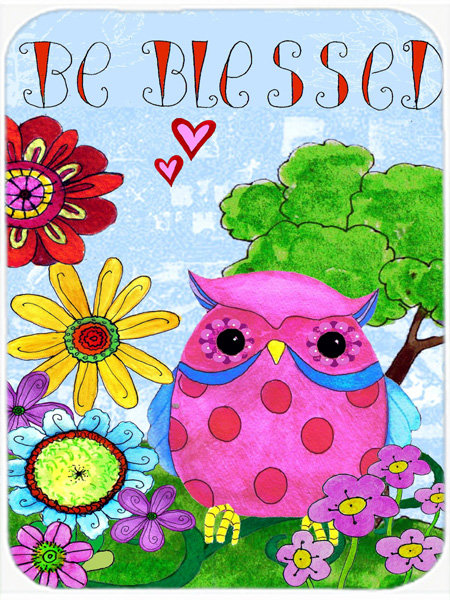 Planche à découper en verre hibou à trésors caroline