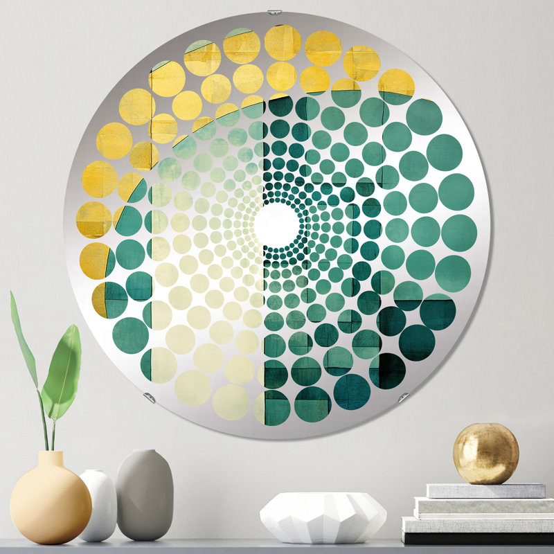 Beqir Circle Mirror, 23.6" x 23.6"