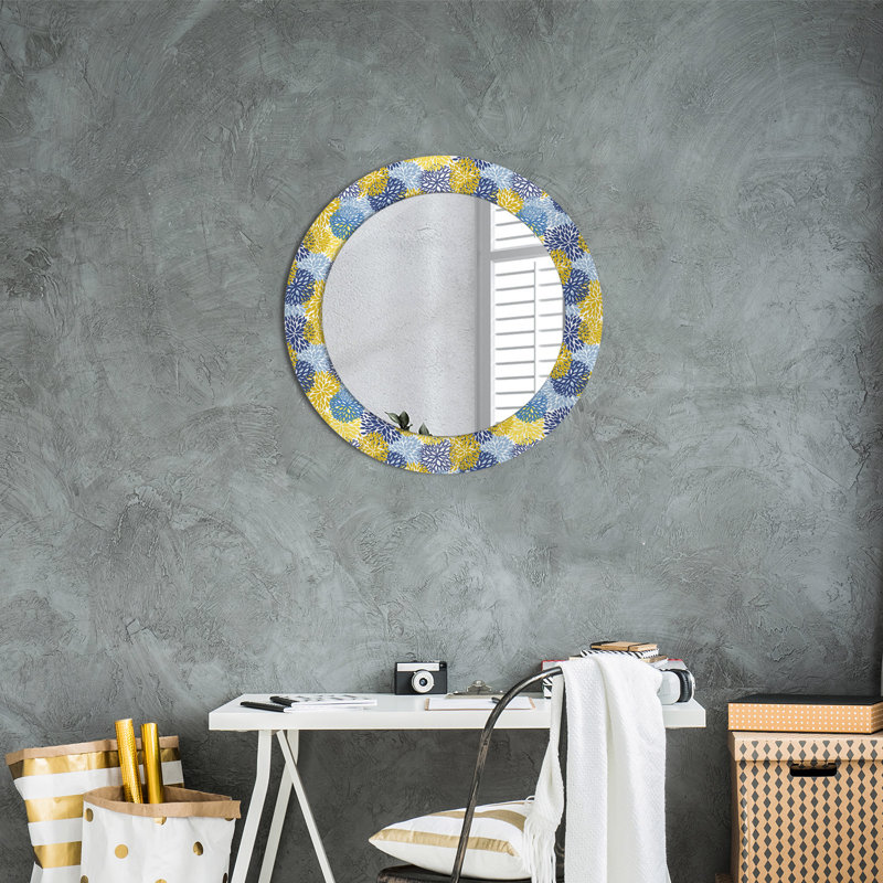 Huldar Glass Flat Wall Mirror