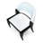 Willow 17'' H Leather Upholstered Side Chair