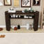 Console en bois avec tablette ouverte-1868127529