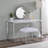 Vanity Desk With X-Shape Cross Bar-1865537411