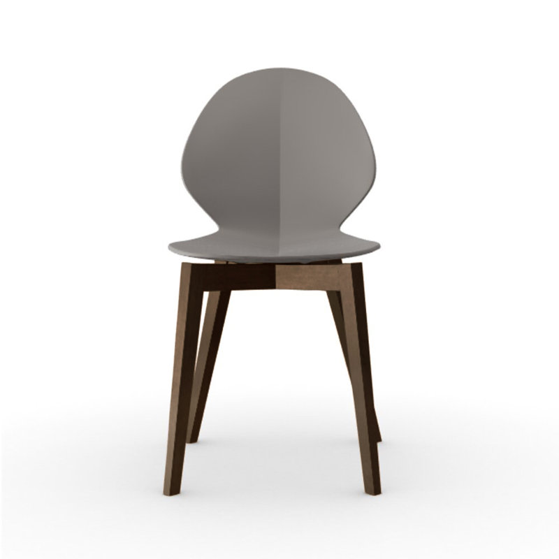 Basil Ergonomic Chair, Matte Taupe, Smoke