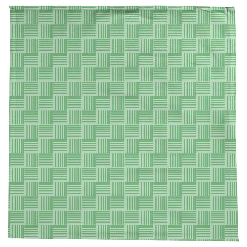 Rayures nattes classiques Nappe, Vert clair