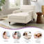 Erbes 37.01" W Chenille Upholstered Solid Wood Chaise Lounge-588696610